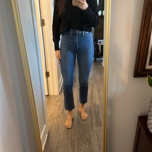 Madewell - The Perfect Vintage Jean, size 26, dark wash